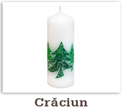 lumanare craciun